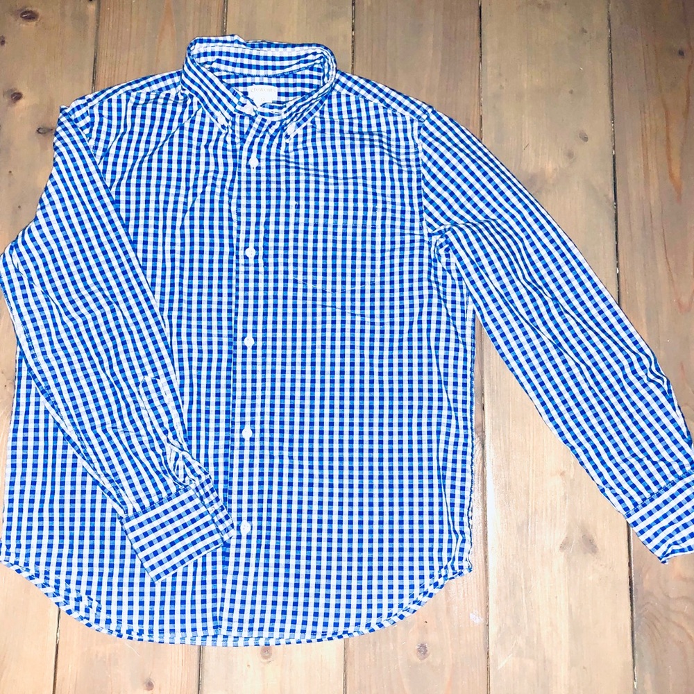 Boys crewcuts button down shirt